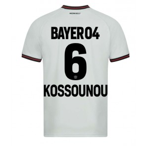 Bayer Leverkusen Odilon Kossounou #6 Udebanetrøje 2023-24 Kort ærmer